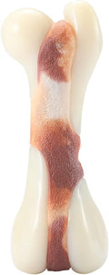 Dog Chew Toys for Aggressive Chewers, Bacon Flavor Durable Dog Teething Chew Toys Bones for Large/Medium/Small Puppies