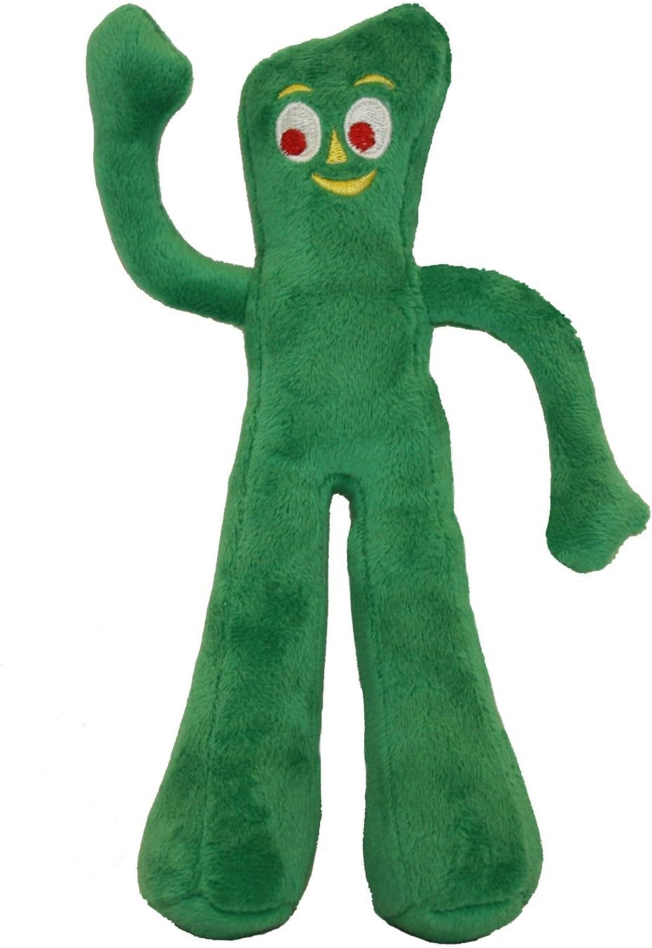 Plush Filled Dog Toy, Green, 9 inch (Pack of 1)